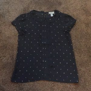 Loft Peter Pan collar blouse